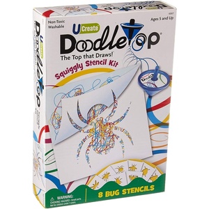 image:imageUCreate Doodletop Squiggly Stencil Kit  Bug