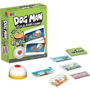image:imageUniversity Games Dog Man Hot Dog Card Game in a Tin  The Fast and Frenzied Collection Game for Kids Featuring Art from the Dog Man Books by Dav Pilkey for Players Ages 6 and UpFlipORama
