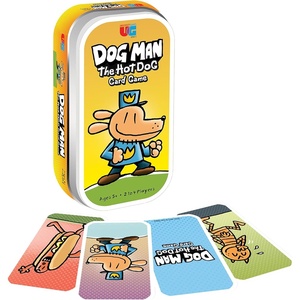 image:imageUniversity Games Dog Man Hot Dog Card Game in a Tin  The Fast and Frenzied Collection Game for Kids Featuring Art from the Dog Man Books by Dav Pilkey for Players Ages 6 and UpHot Dog
