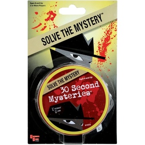 image:imageUniversity Games Mystery Mind and Logic  30 Second Mysteries Red