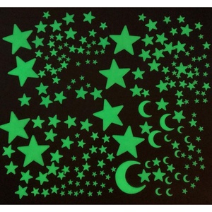 image:imageUniversity Games Way to Glow Shining Stars and Moons Super Pack Glow in The Dark Ceiling Stars 190 Count in 4 Sizes Reusable Adhesive Putty Lifetime Glow Guarantee