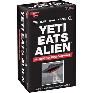 image:imageUniversity Games Yeti Eats Alien Make Your Headline Funny Edgy Inappropriate Card Party Game for Adults