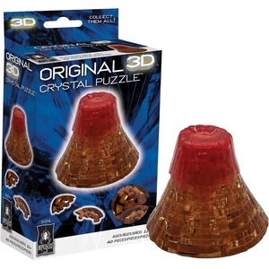 image:imageVolcano Crystal 3D Puzzle 40Pc Brain Teaser Ages 12