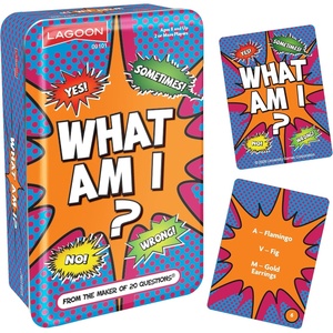 image:imageWhat Am I Travel Card Game Tin Family Guessing Game Ages 8